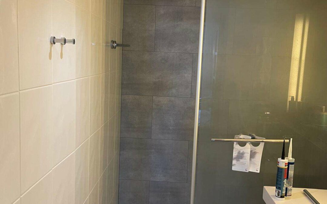 Nouvelle faïence pour un espace douche plus moderne