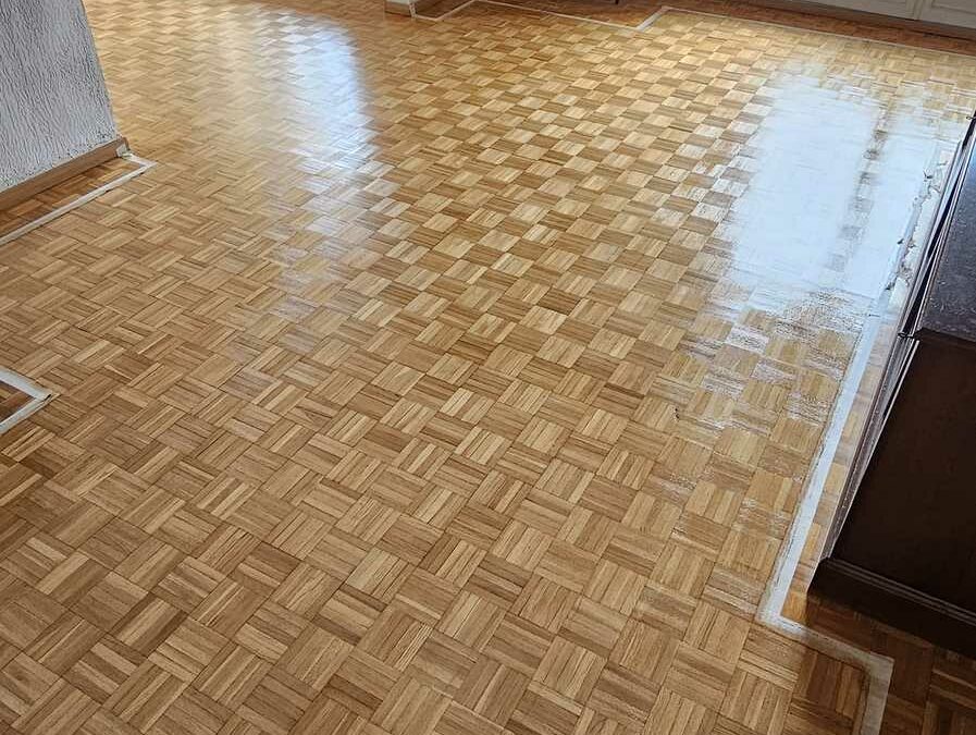 Rénovation de parquet mosaïque